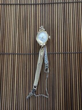 10k Rolled Gold Bulova Selfwinding Yellow Gold Watch (Vintage)